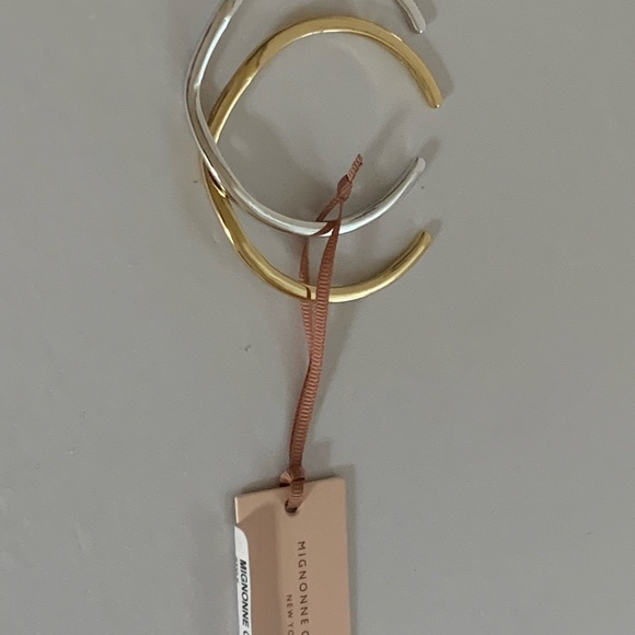 Brand New Mignonne Gavigan Bowery Cuff Bracelet Set. New with Tags - Picture 3 of 5